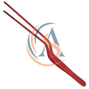 Offset Chef Plating Tweezers