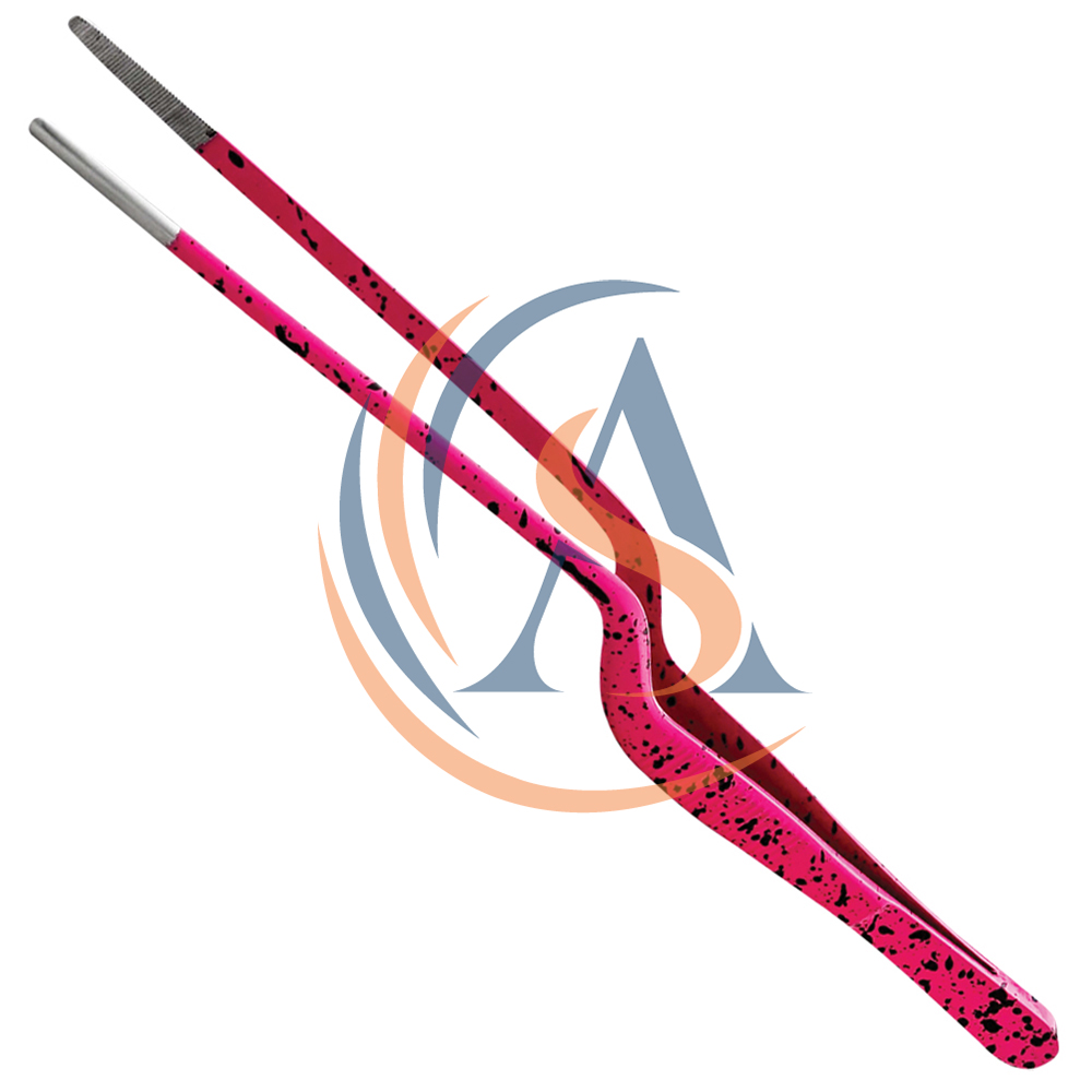 Offset Chef Plating Tweezers